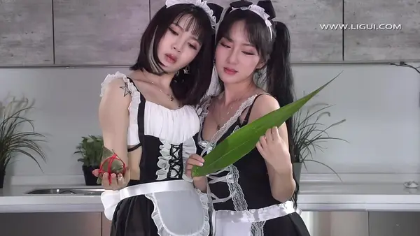 [Ligui丽柜]HD视频 2021.06.12 《双生花-香莲粽情》小七&汐汐 - Ligui丽柜